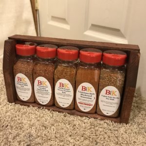 Best of Brad's Kitchen Five Rub Crate